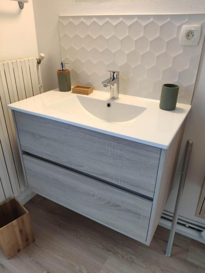 Le Petit Sillon - Joli T2 Renove Vue Mer Parking 생말로 외부 사진